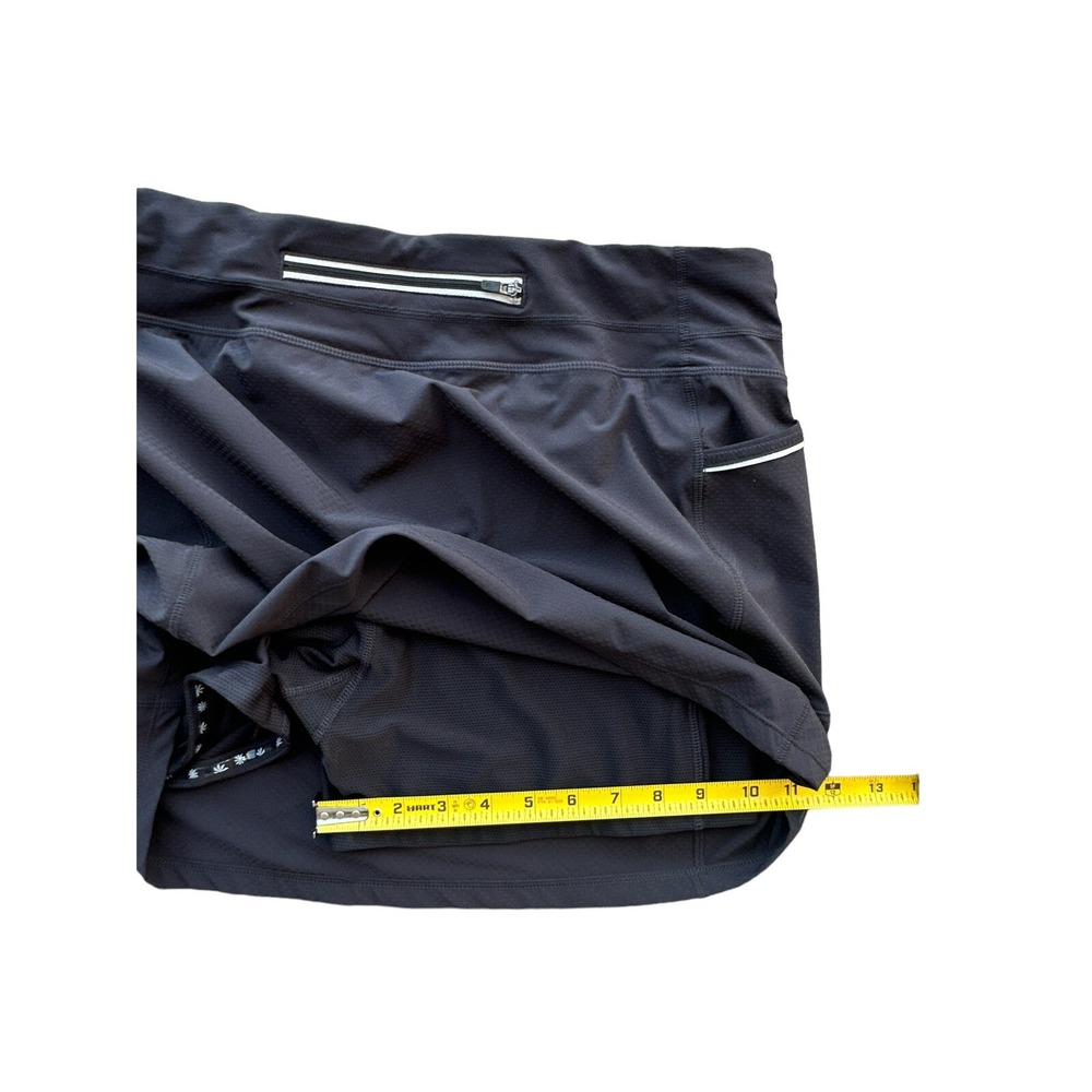Athleta Womans Running Skort Black Size L Polyester, Spandex RN#54023 - Picture 10 of 10